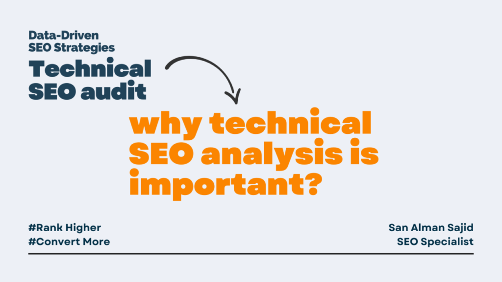 why is a technical seo audit important - pial hasan samin - seo expert